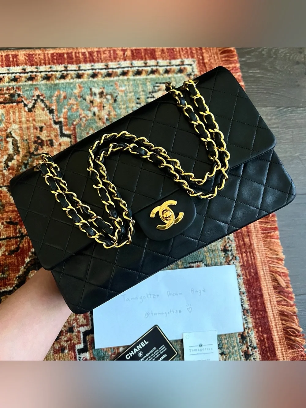 Chanel Classic Vintage Medium Double Flap Bag